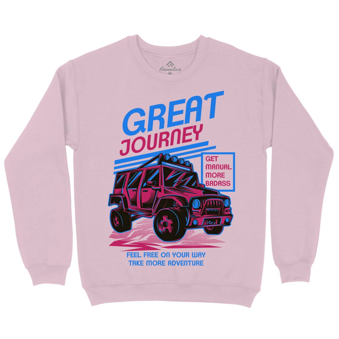 Great Journey Kids Crew Neck Sweatshirt Cars D600