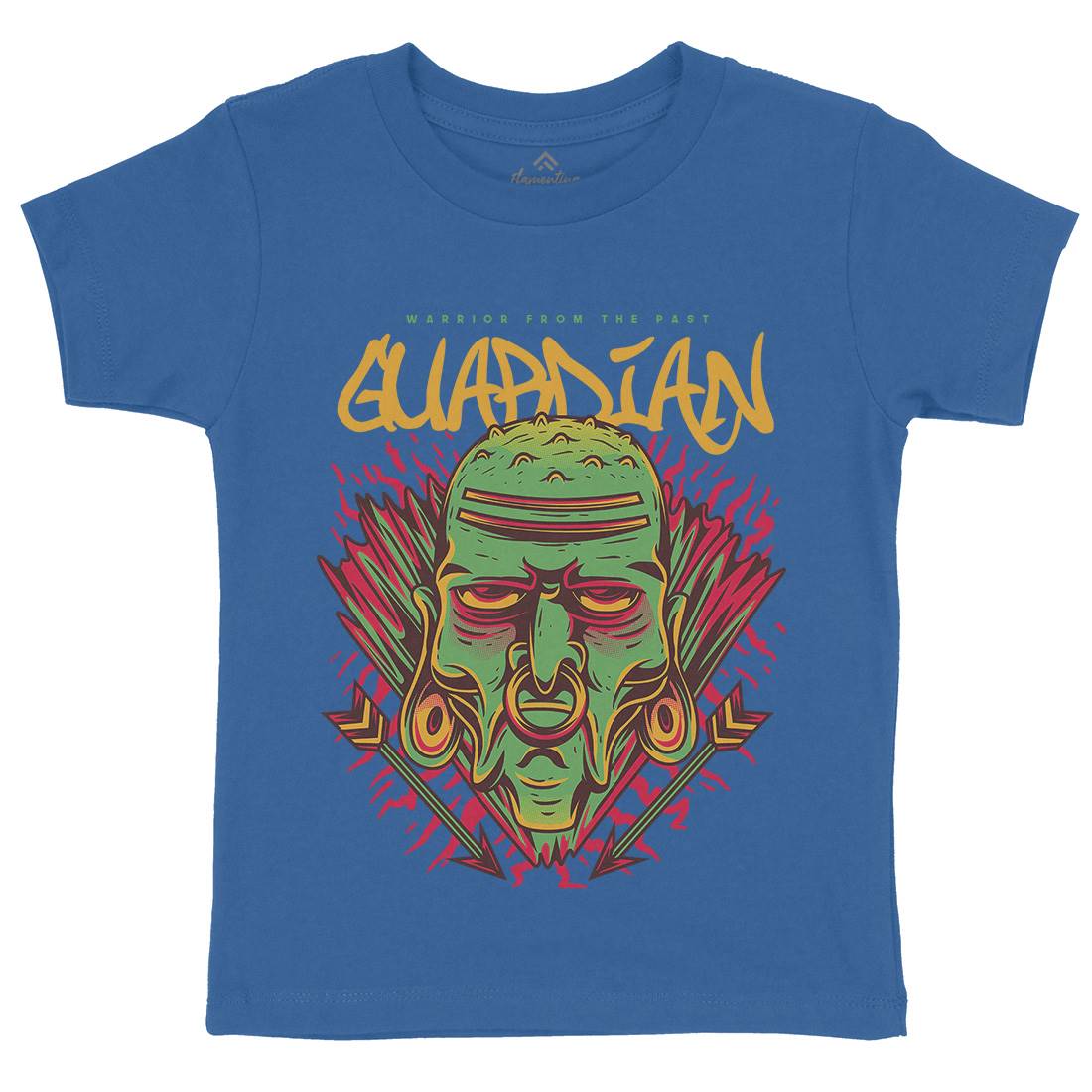 Guardian Kids Organic Crew Neck T-Shirt Warriors D604