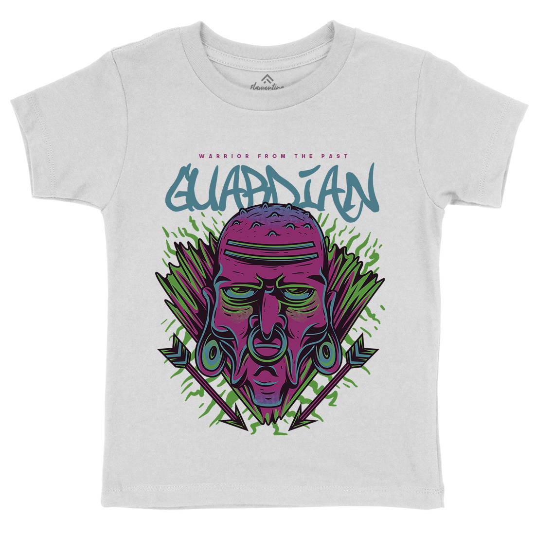 Guardian Kids Organic Crew Neck T-Shirt Warriors D604