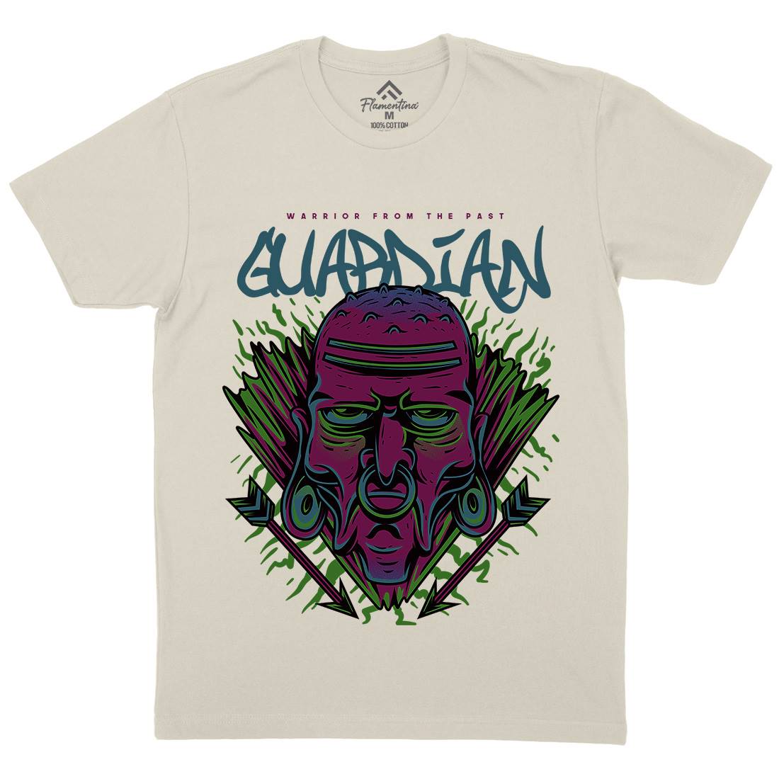 Guardian Mens Organic Crew Neck T-Shirt Warriors D604
