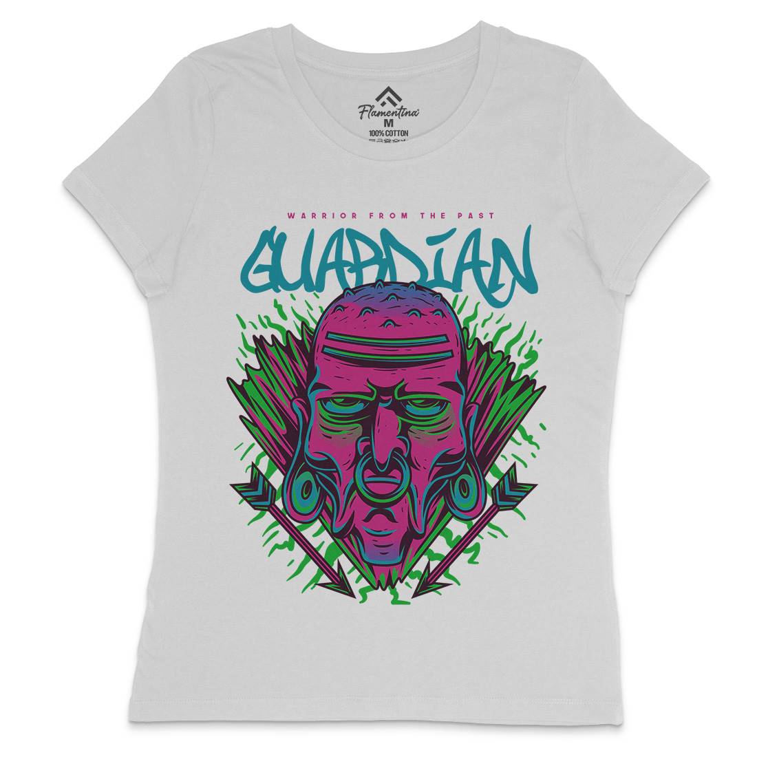 Guardian Womens Crew Neck T-Shirt Warriors D604