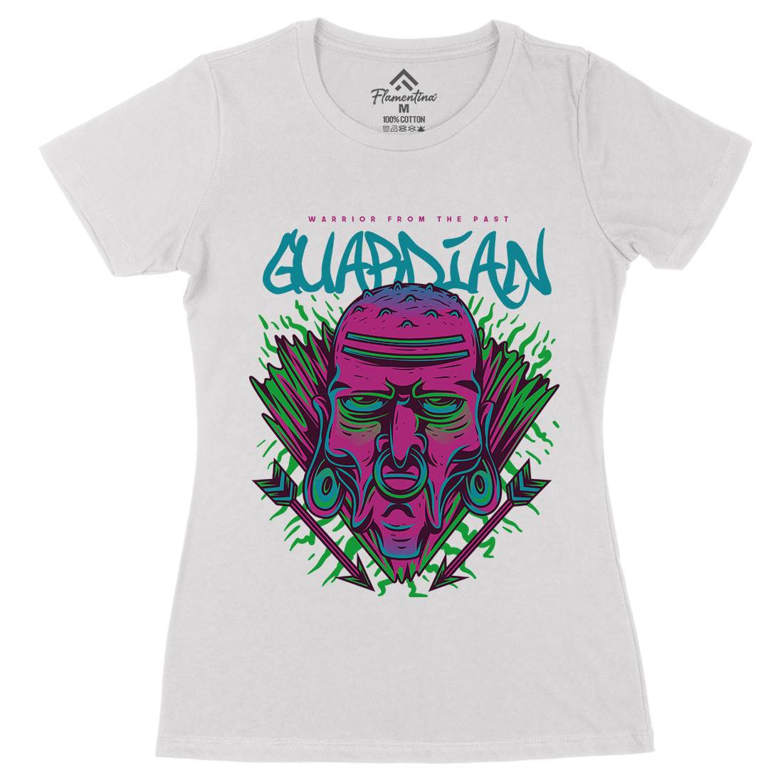Guardian Womens Organic Crew Neck T-Shirt Warriors D604
