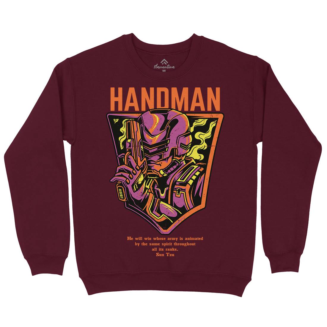 Handman Kids Crew Neck Sweatshirt Space D605