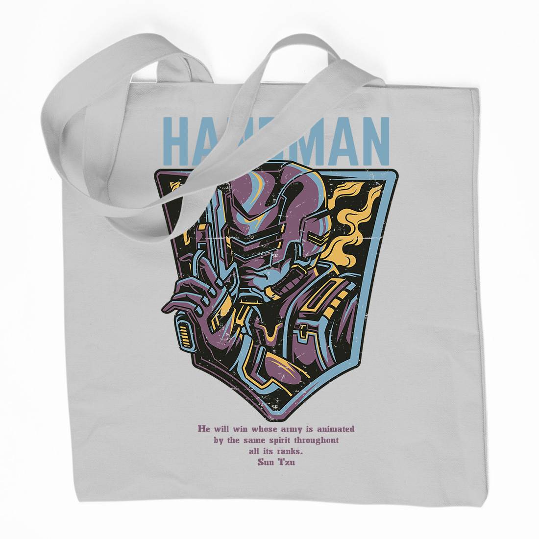 Handman Organic Premium Cotton Tote Bag Space D605