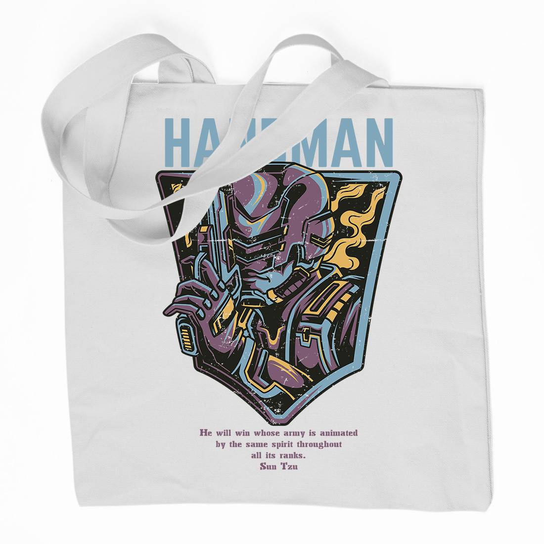 Handman Organic Premium Cotton Tote Bag Space D605