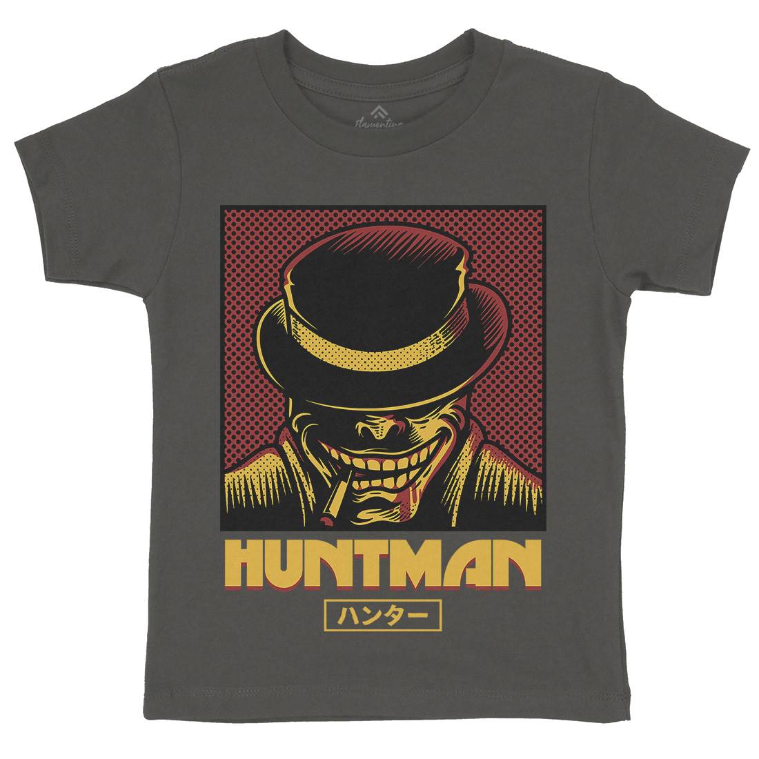 Huntsman Kids Crew Neck T-Shirt Horror D617