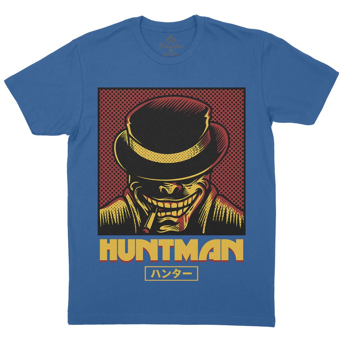 Huntsman Mens Crew Neck T-Shirt Horror D617