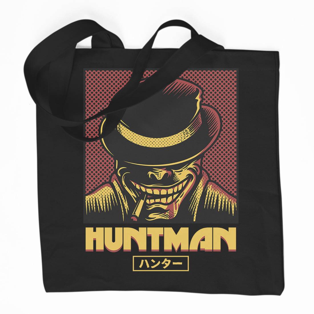 Huntsman Organic Premium Cotton Tote Bag Horror D617