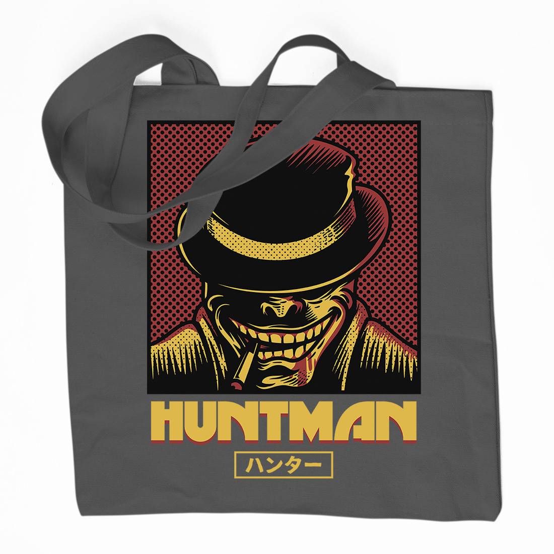Huntsman Organic Premium Cotton Tote Bag Horror D617