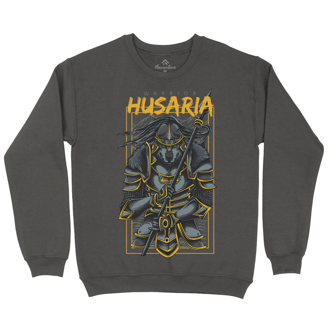 Husaria Kids Crew Neck Sweatshirt Warriors D618
