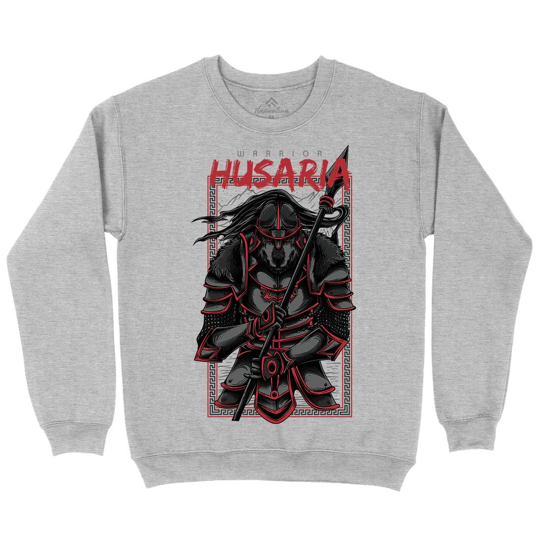 Husaria Kids Crew Neck Sweatshirt Warriors D618