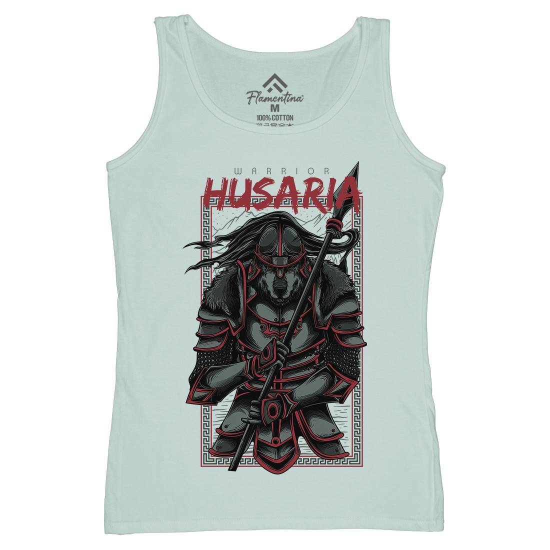 Husaria Womens Organic Tank Top Vest Warriors D618