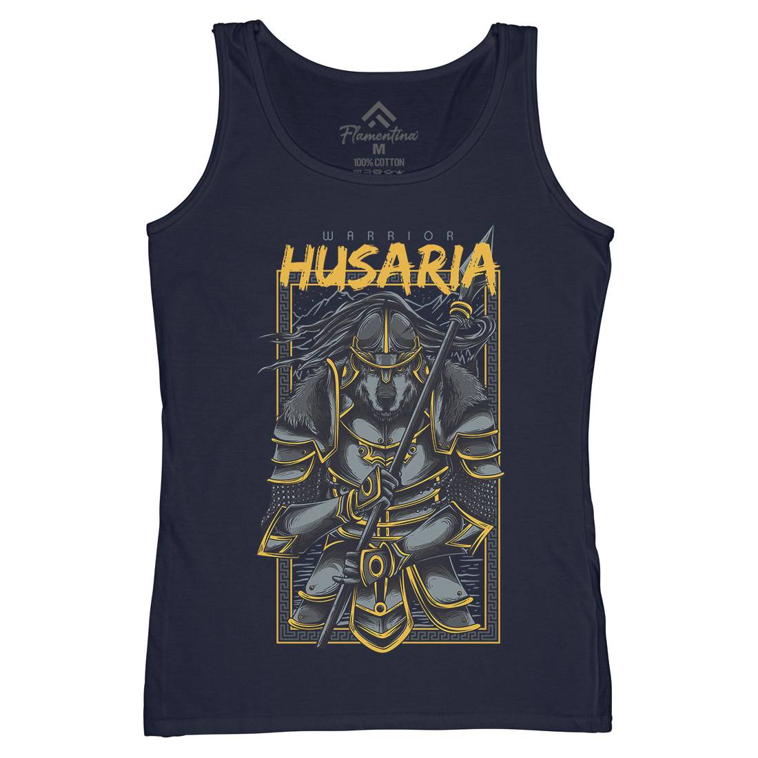 Husaria Womens Organic Tank Top Vest Warriors D618