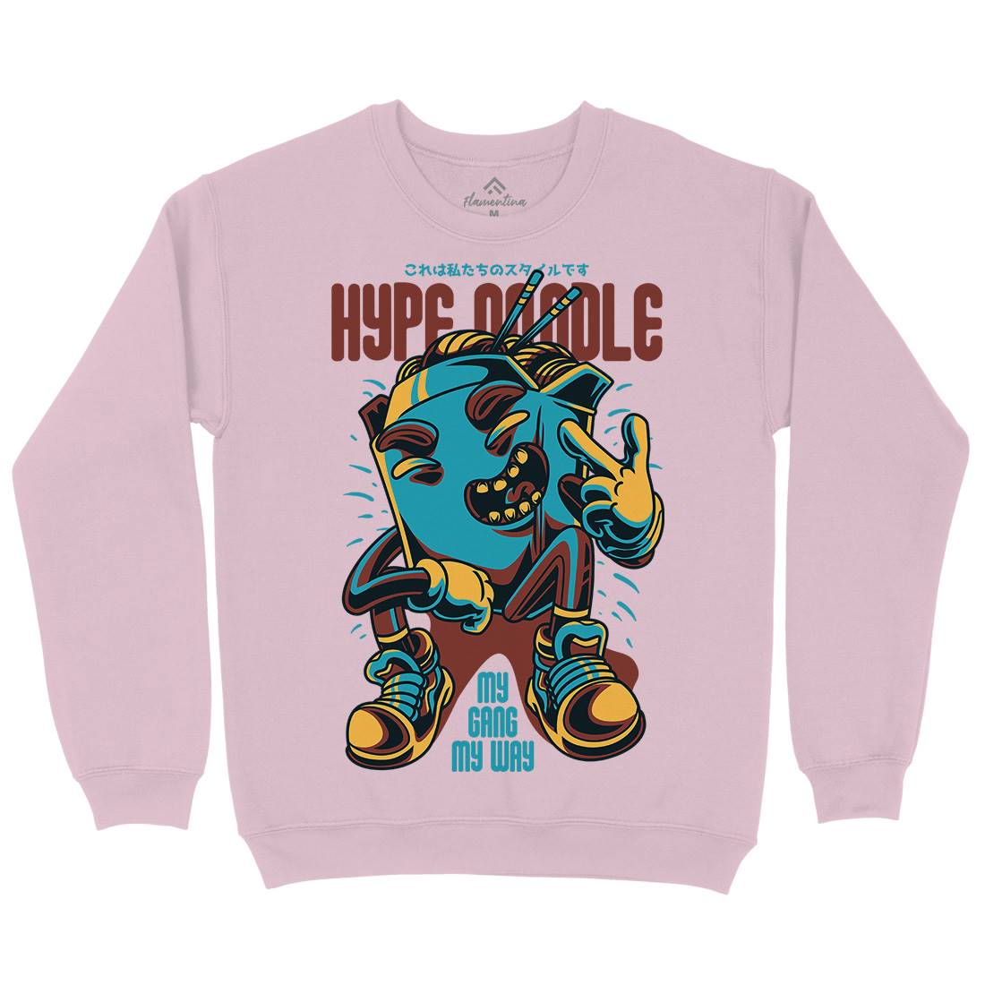 Hype Noodle Kids Crew Neck Sweatshirt Food D619