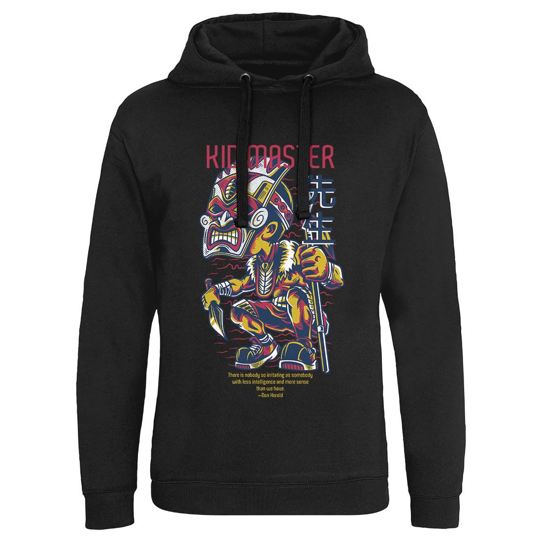 Kid Master Mens Hoodie Without Pocket Horror D627