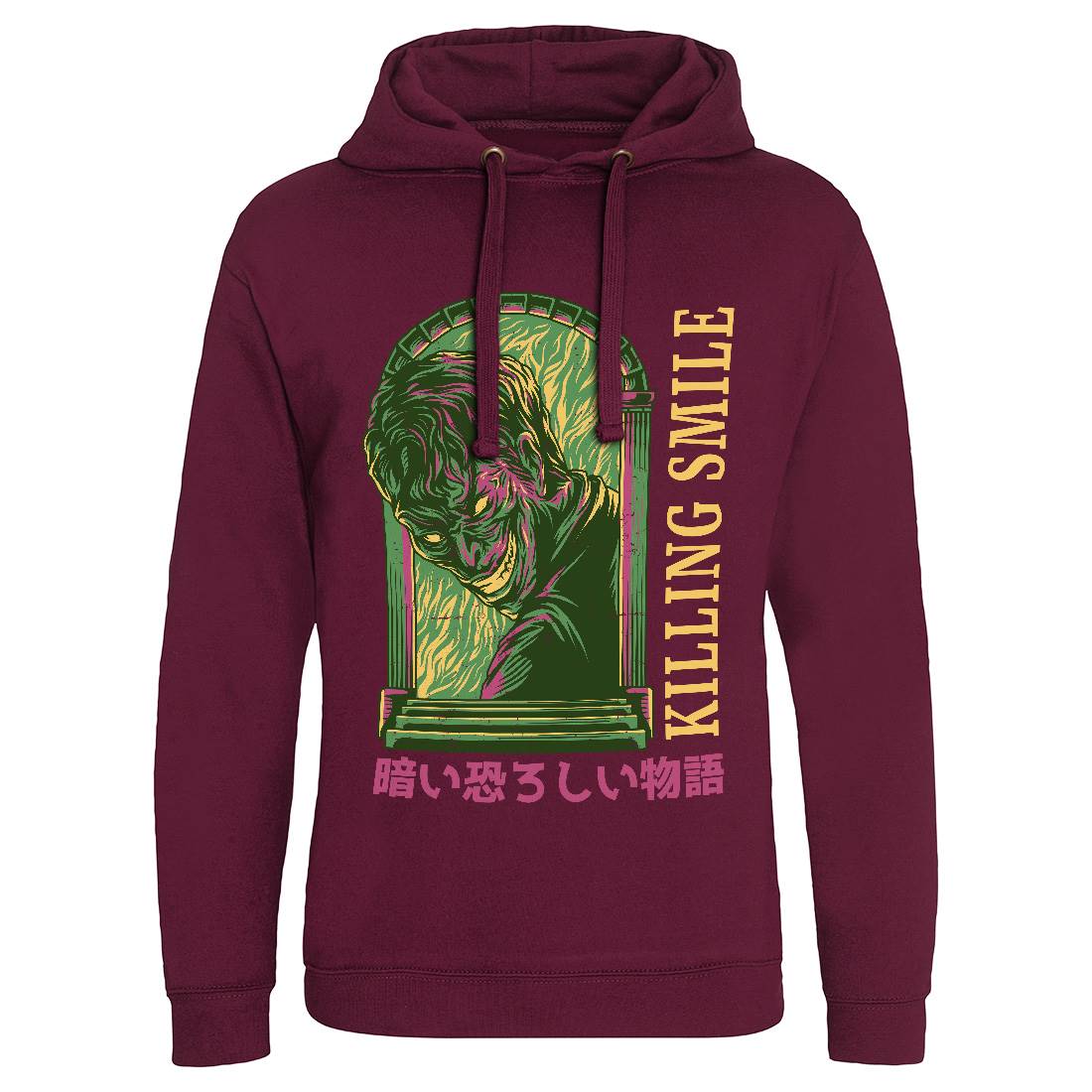 Killing Smile Mens Hoodie Without Pocket Horror D629