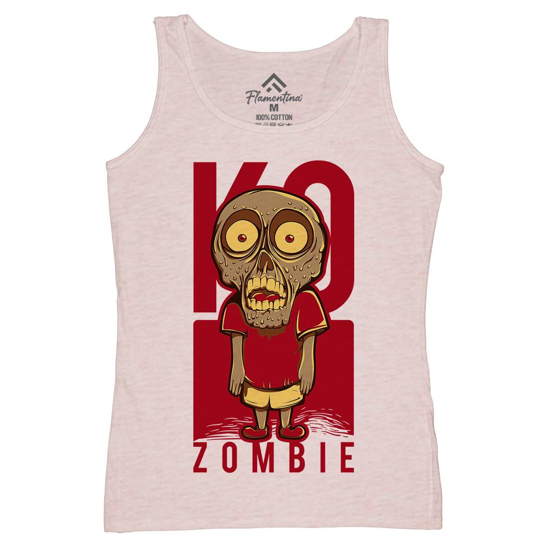 Little Zombie Womens Organic Tank Top Vest Funny D637