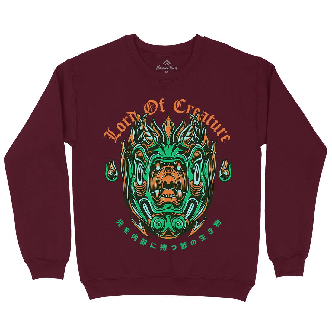 Lord Of Creature Mens Crew Neck Sweatshirt Horror D638