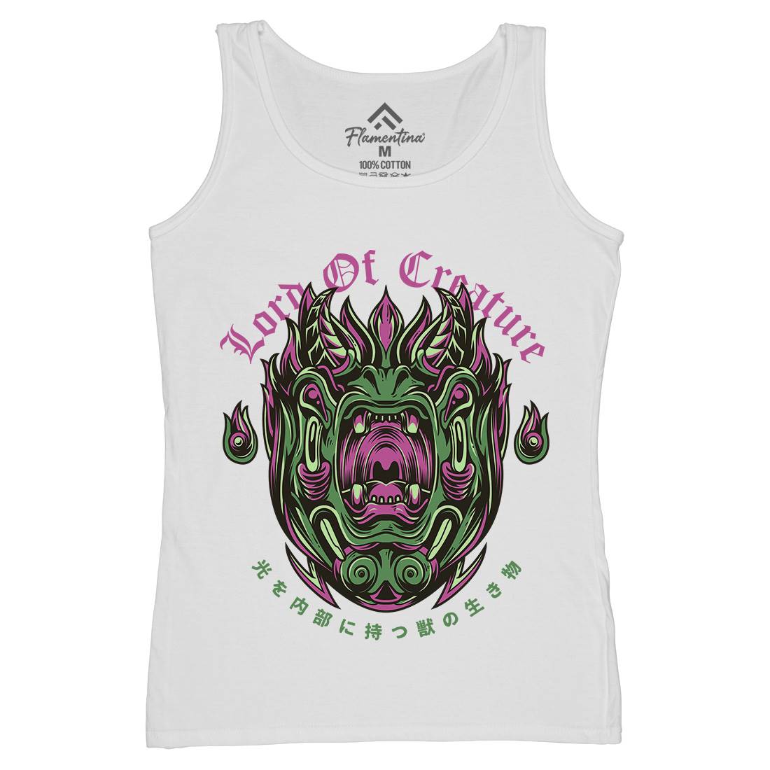 Lord Of Creature Womens Organic Tank Top Vest Horror D638