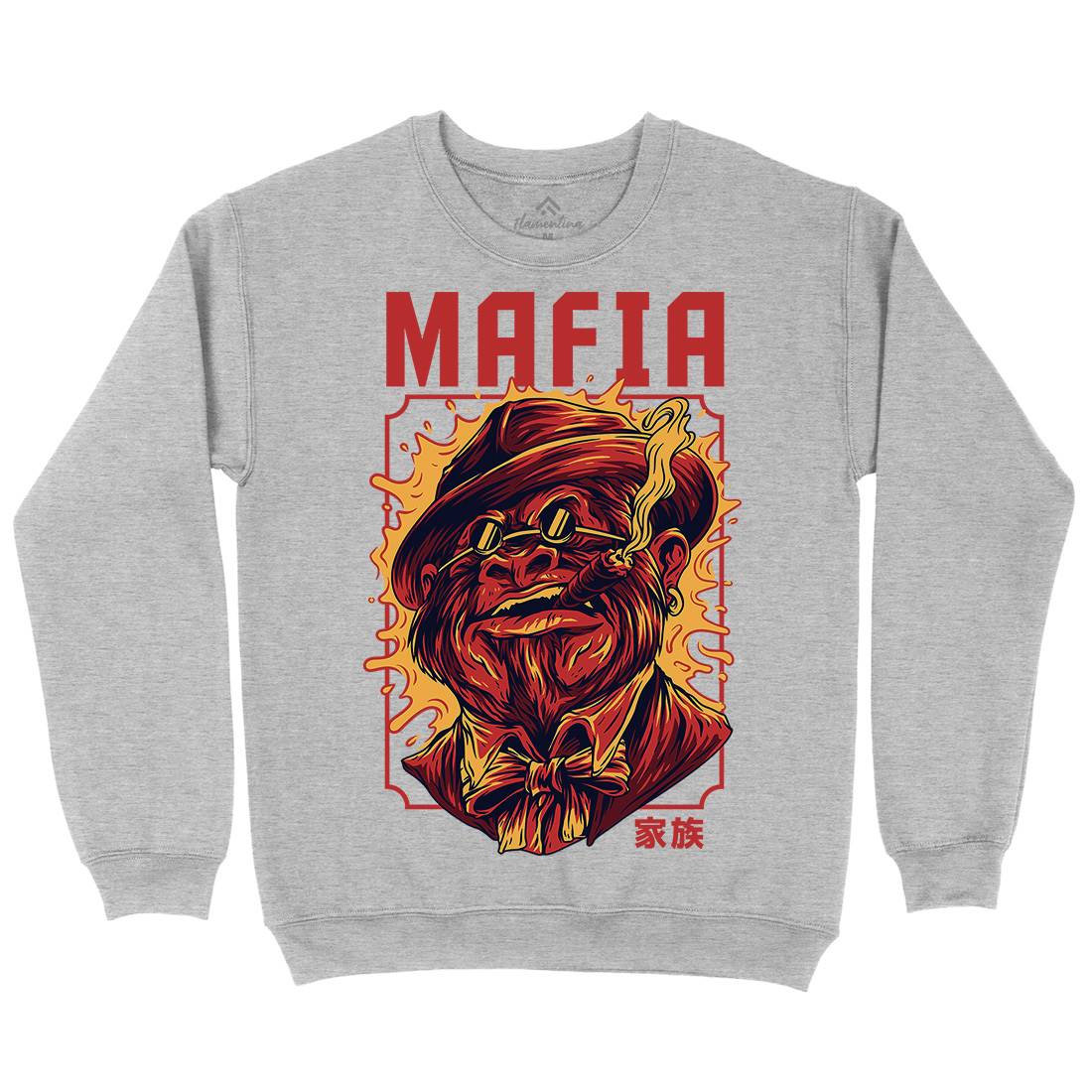 Mafia Ape Kids Crew Neck Sweatshirt Animals D641