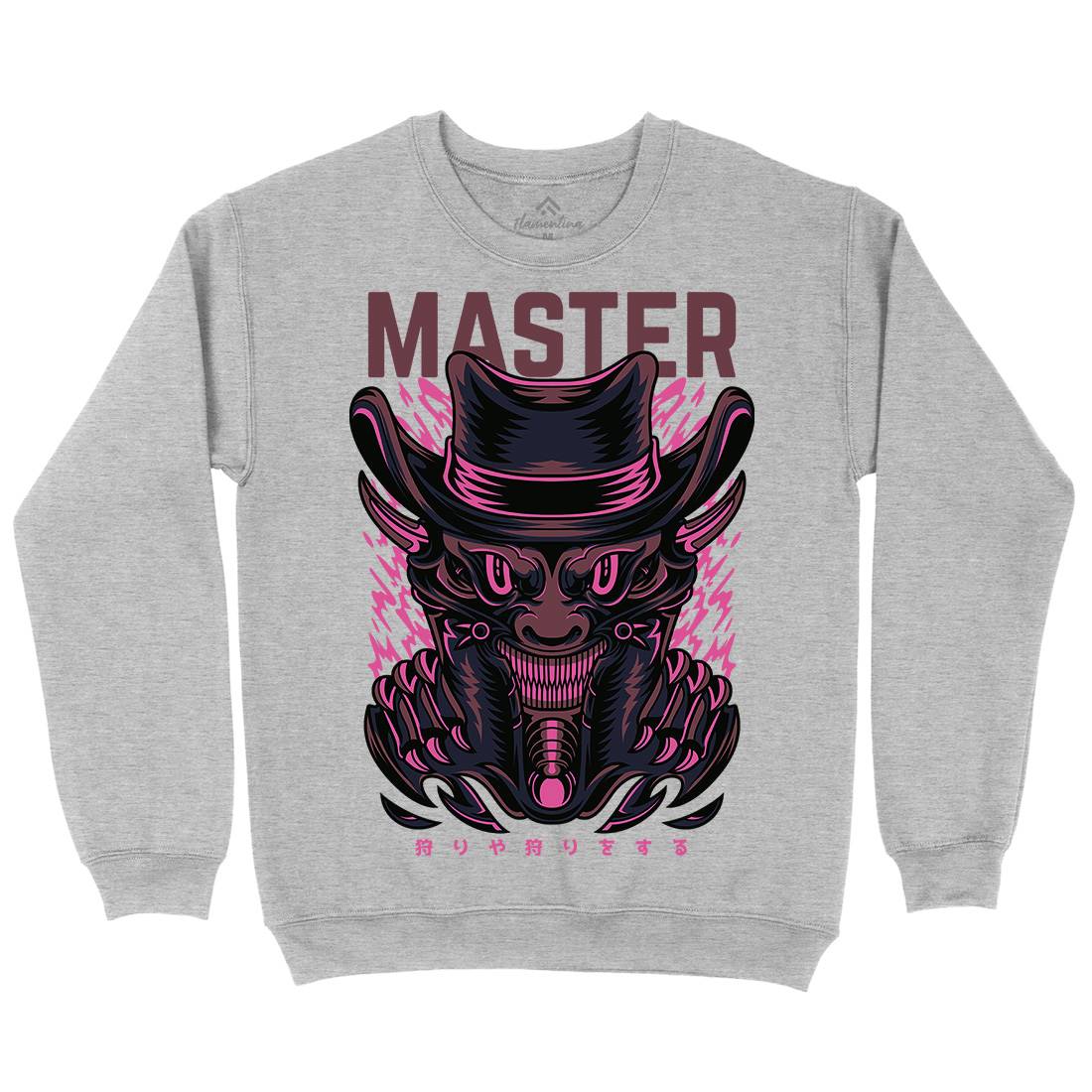 Master Trick Kids Crew Neck Sweatshirt Horror D646