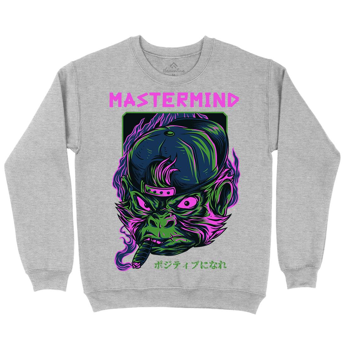 Mastermind Ape Mens Crew Neck Sweatshirt Animals D647