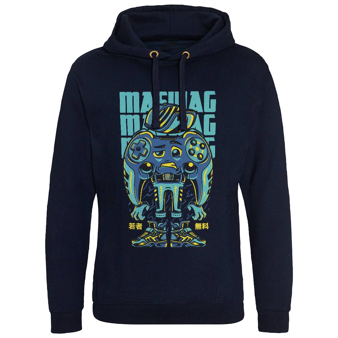 Swag Mens Hoodie Without Pocket Retro D648