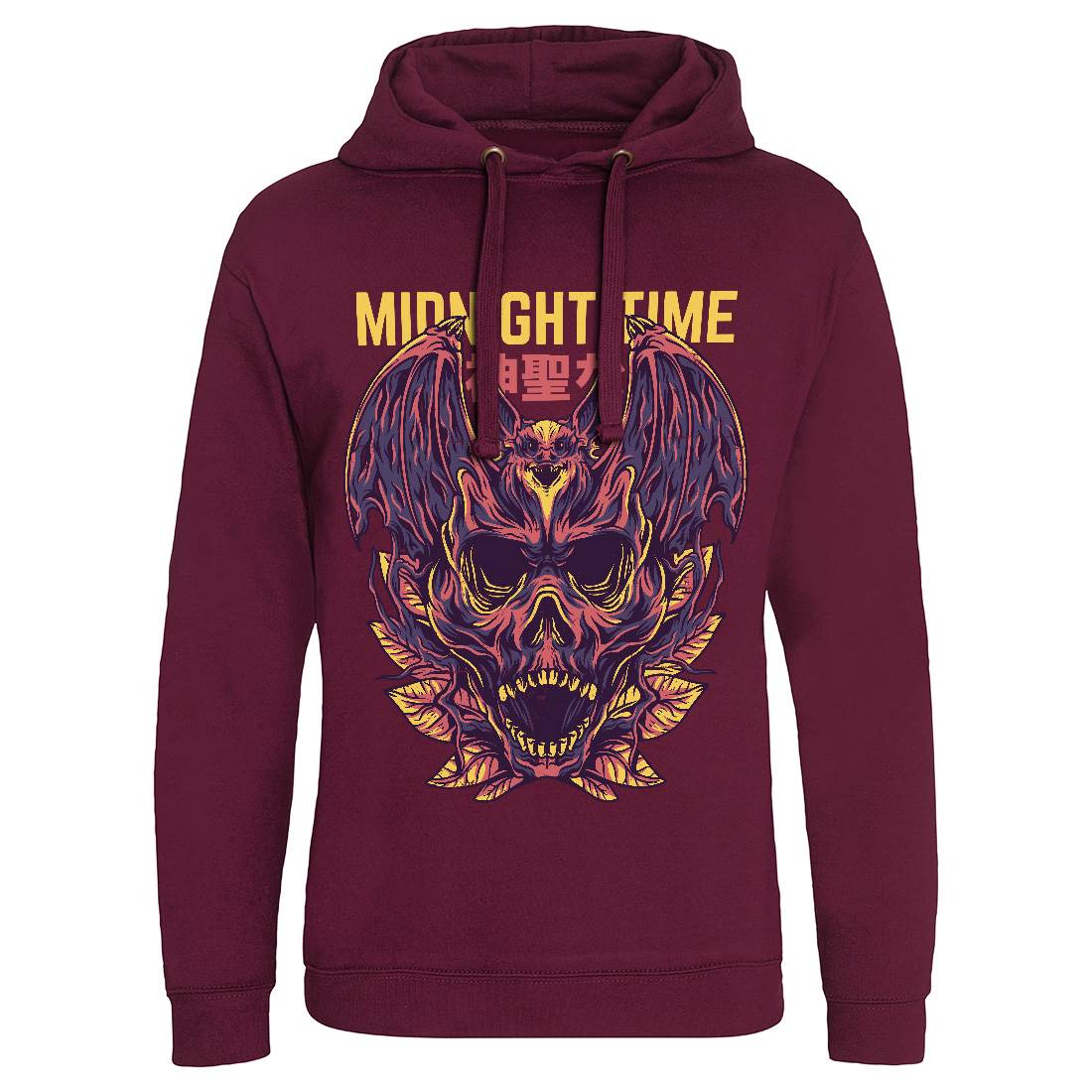 Midnight Time Mens Hoodie Without Pocket Horror D652
