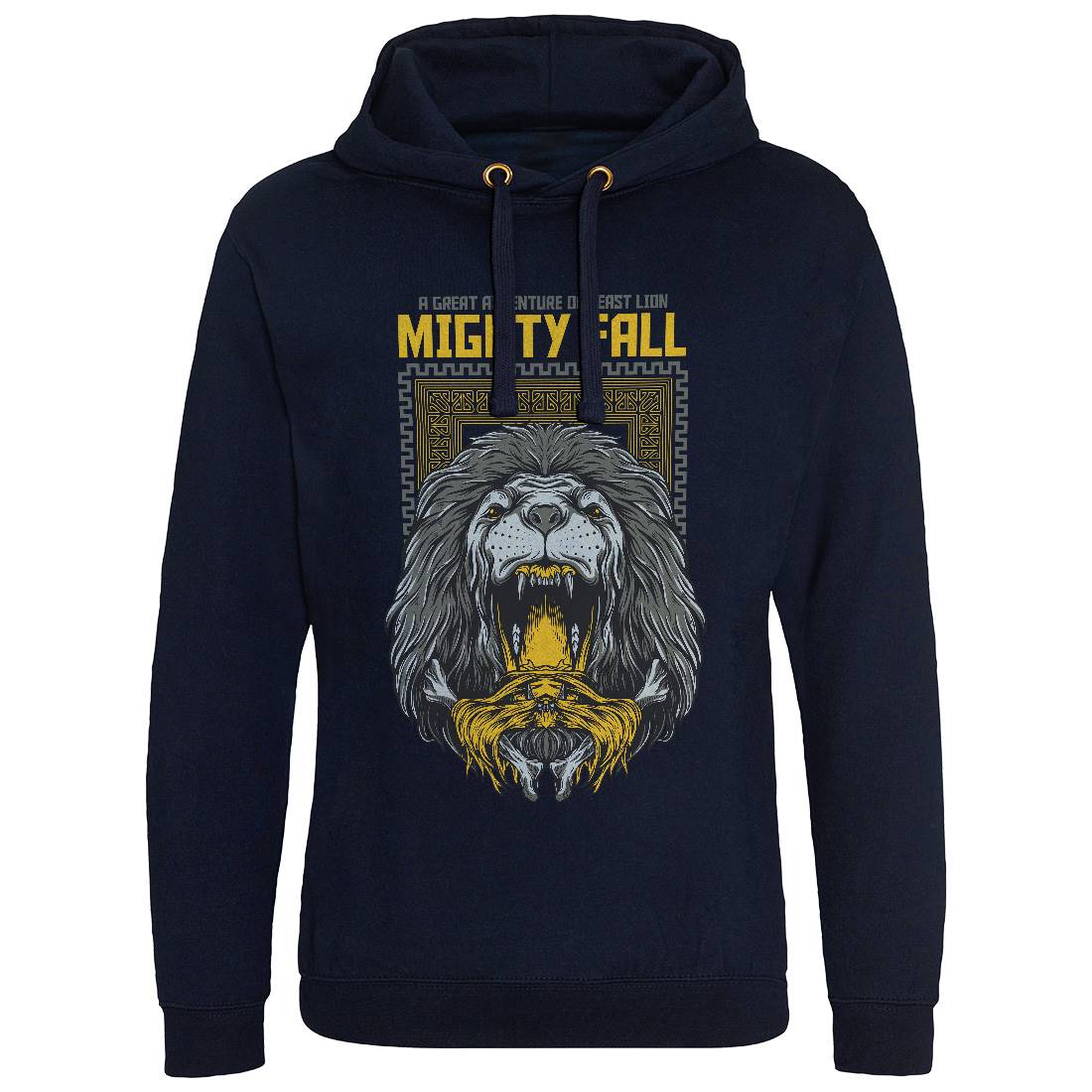 Mighty Fall Mens Hoodie Without Pocket Animals D653