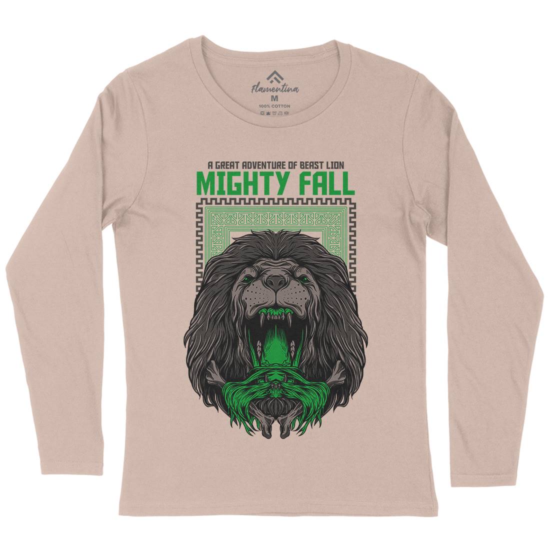 Mighty Fall Womens Long Sleeve T-Shirt Animals D653