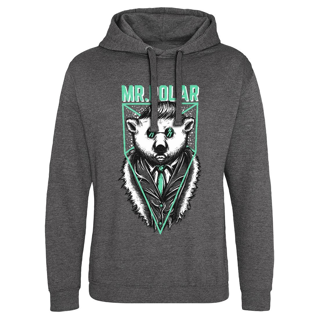 Polar Bear Mens Hoodie Without Pocket Animals D659