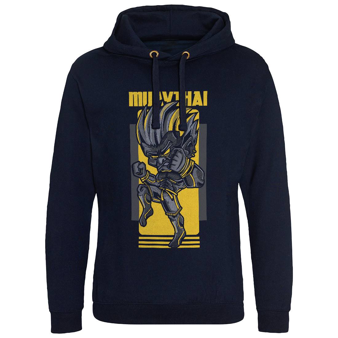 Muay Thai Mens Hoodie Without Pocket Sport D660