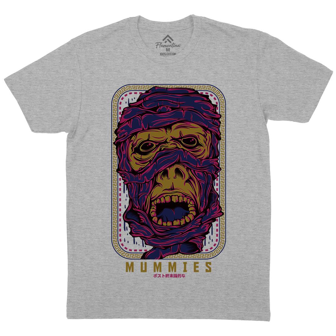 Mummies Mens Crew Neck T-Shirt Horror D661