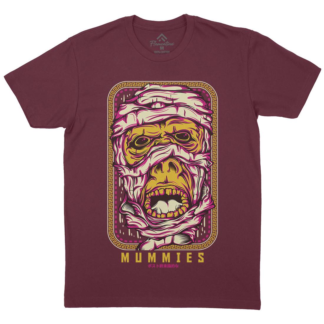 Mummies Mens Crew Neck T-Shirt Horror D661