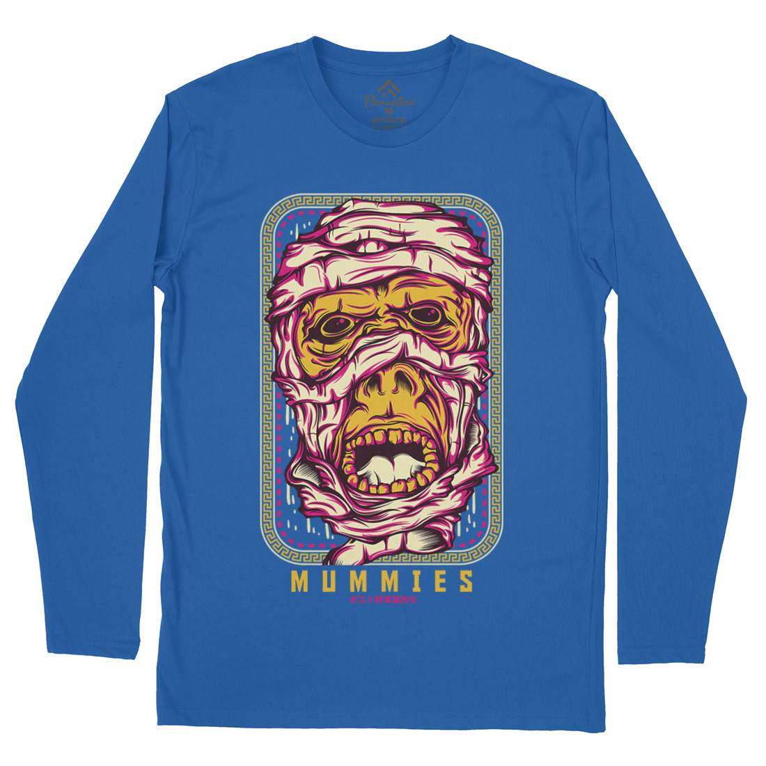 Mummies Mens Long Sleeve T-Shirt Horror D661