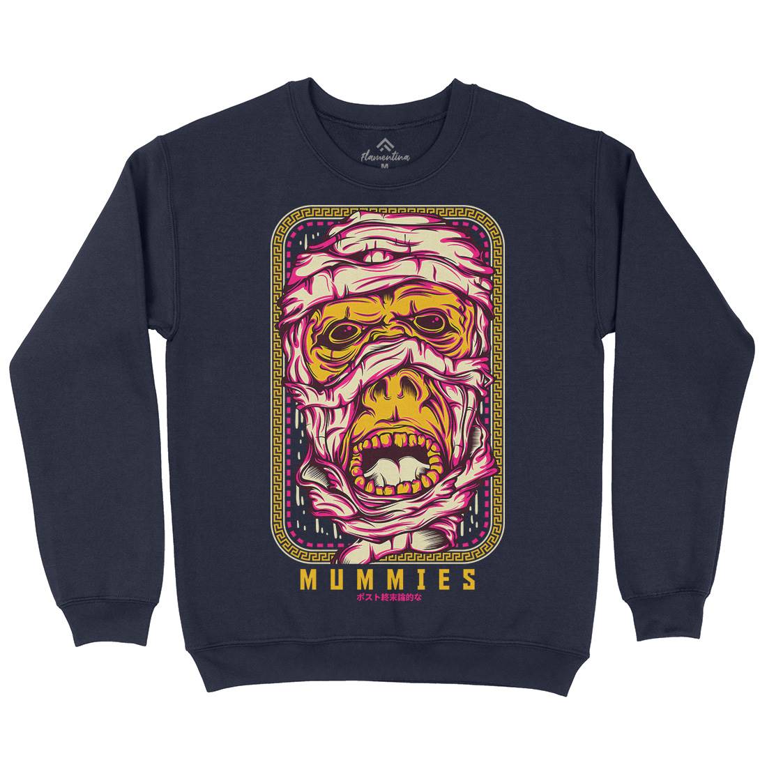 Mummies Mens Crew Neck Sweatshirt Horror D661