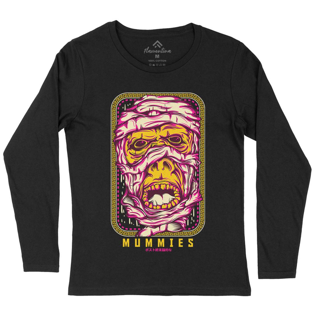 Mummies Womens Long Sleeve T-Shirt Horror D661