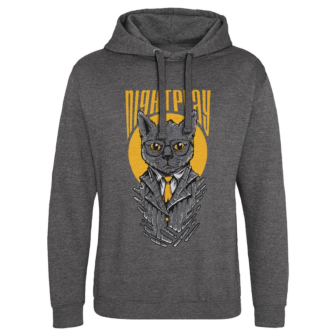 Night Play Mens Hoodie Without Pocket Animals D666