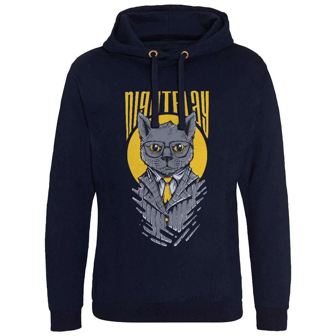 Night Play Mens Hoodie Without Pocket Animals D666