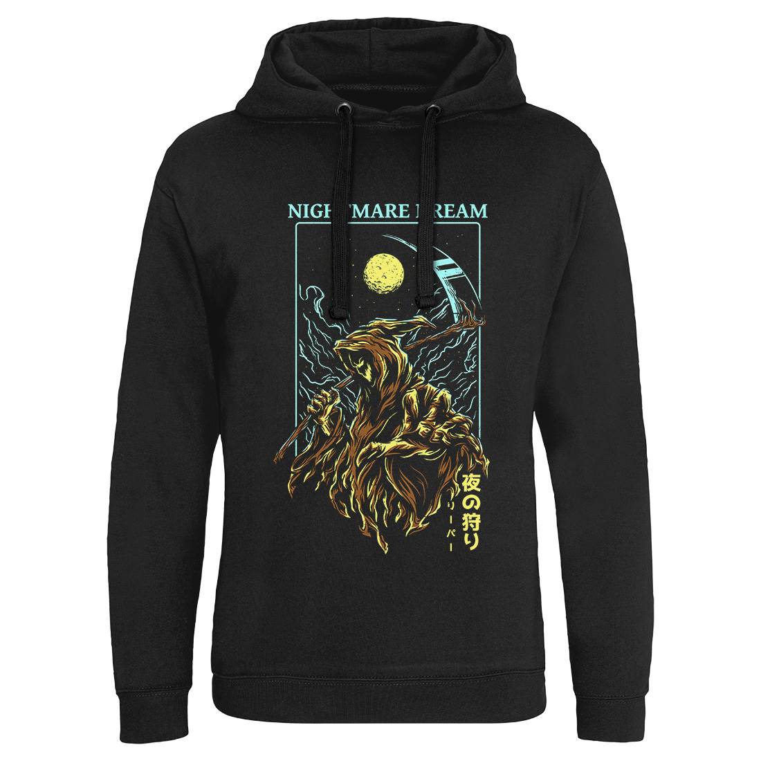 Nightmare Dream Mens Hoodie Without Pocket Horror D667