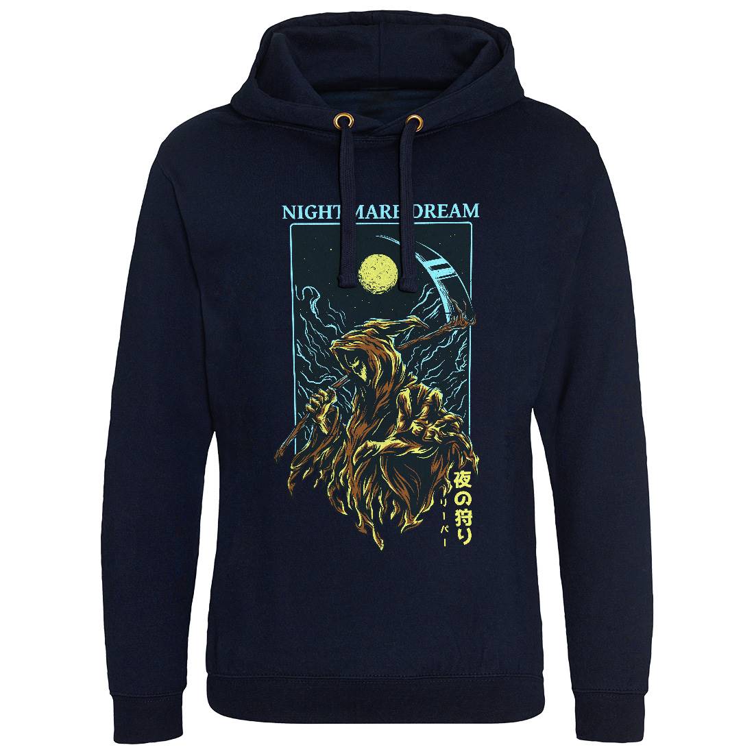 Nightmare Dream Mens Hoodie Without Pocket Horror D667