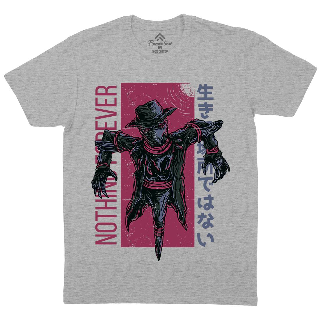 Scarecrow Mens Crew Neck T-Shirt Horror D669