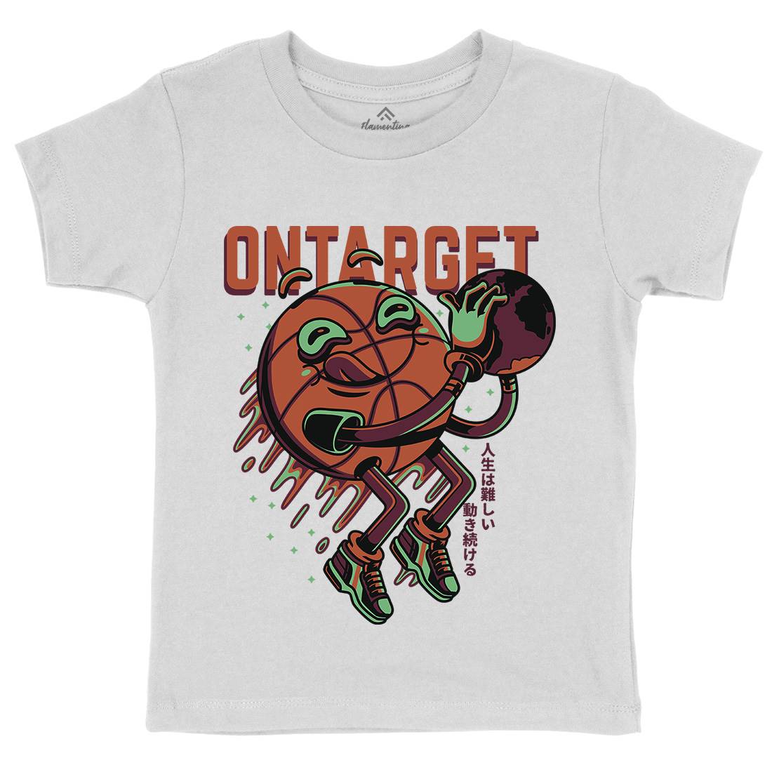 On Target Kids Organic Crew Neck T-Shirt Sport D673