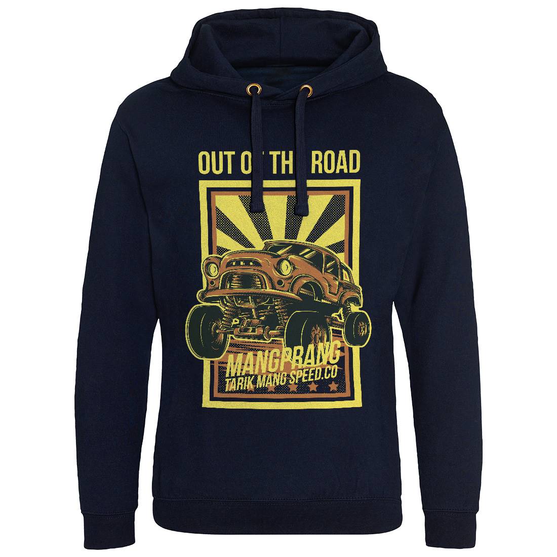 Out Of The Road Mens Hoodie Without Pocket Cars D674