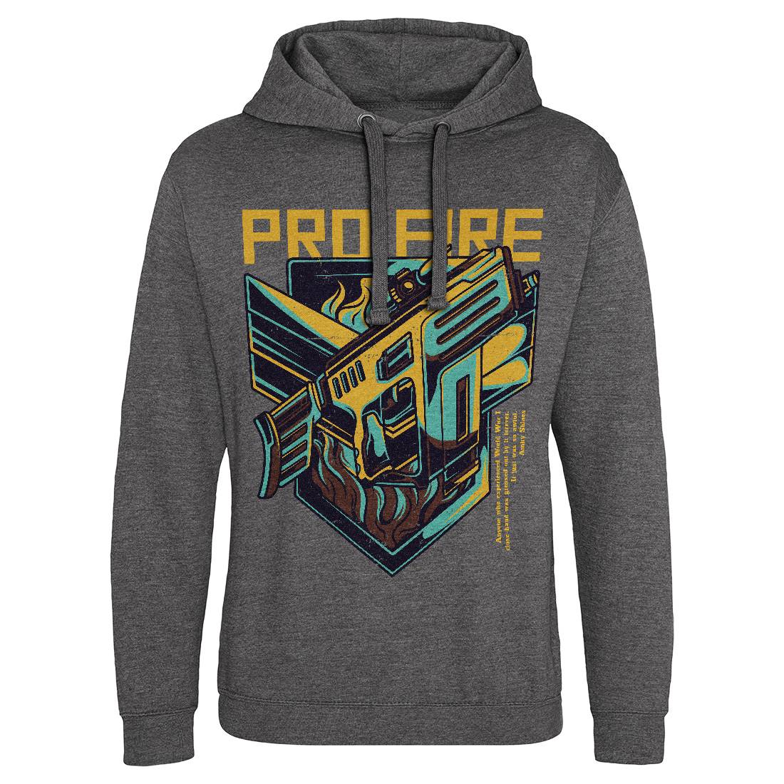 Pro Fire Mens Hoodie Without Pocket Army D683