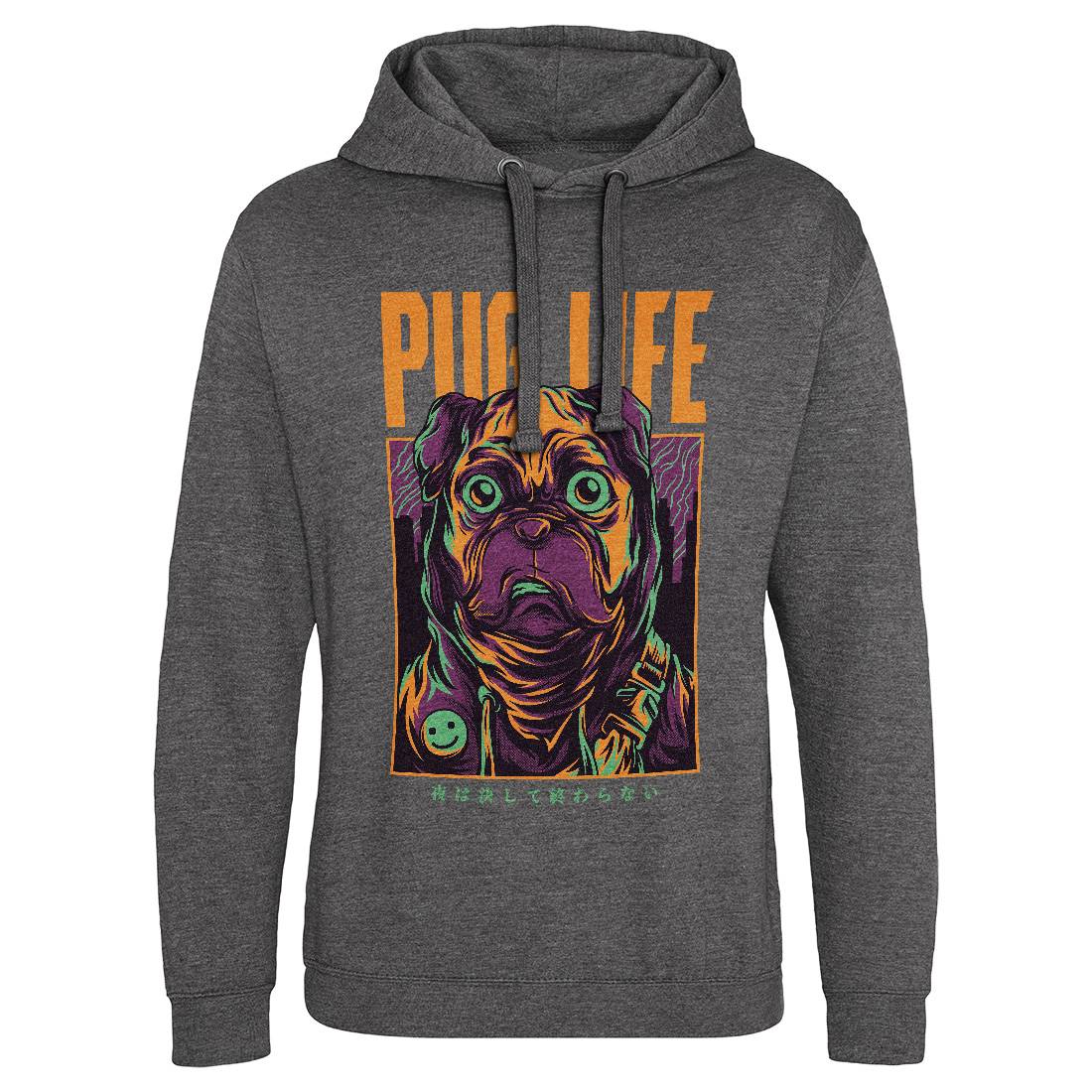 Pug Life Mens Hoodie Without Pocket Animals D684