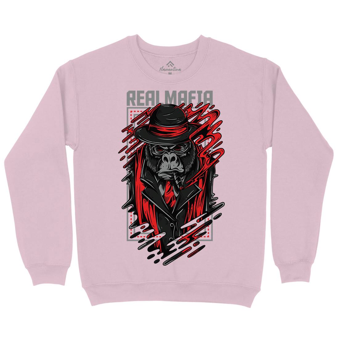 Real Mafia Kids Crew Neck Sweatshirt animals D690