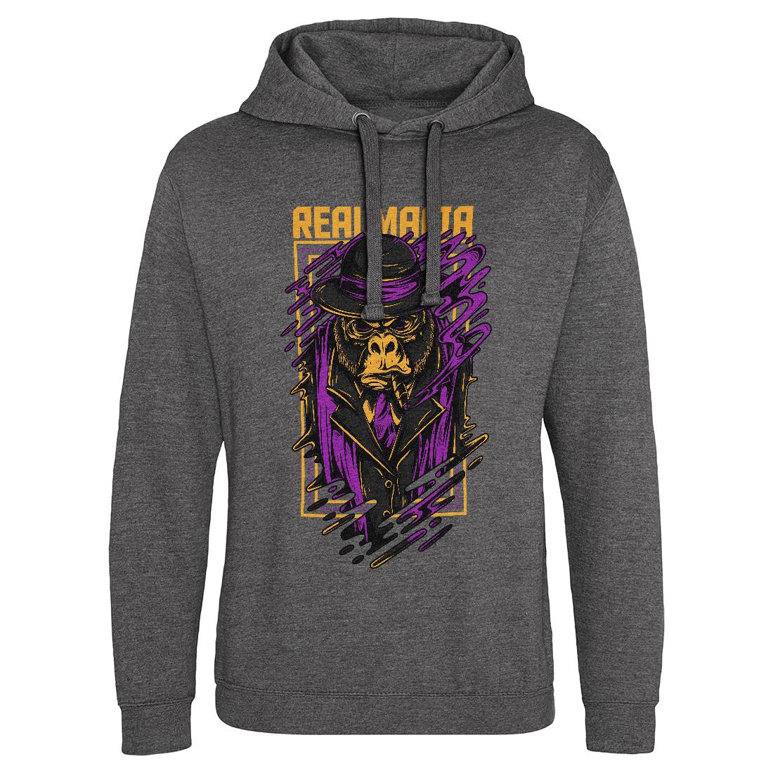 Real Mafia Mens Hoodie Without Pocket animals D690