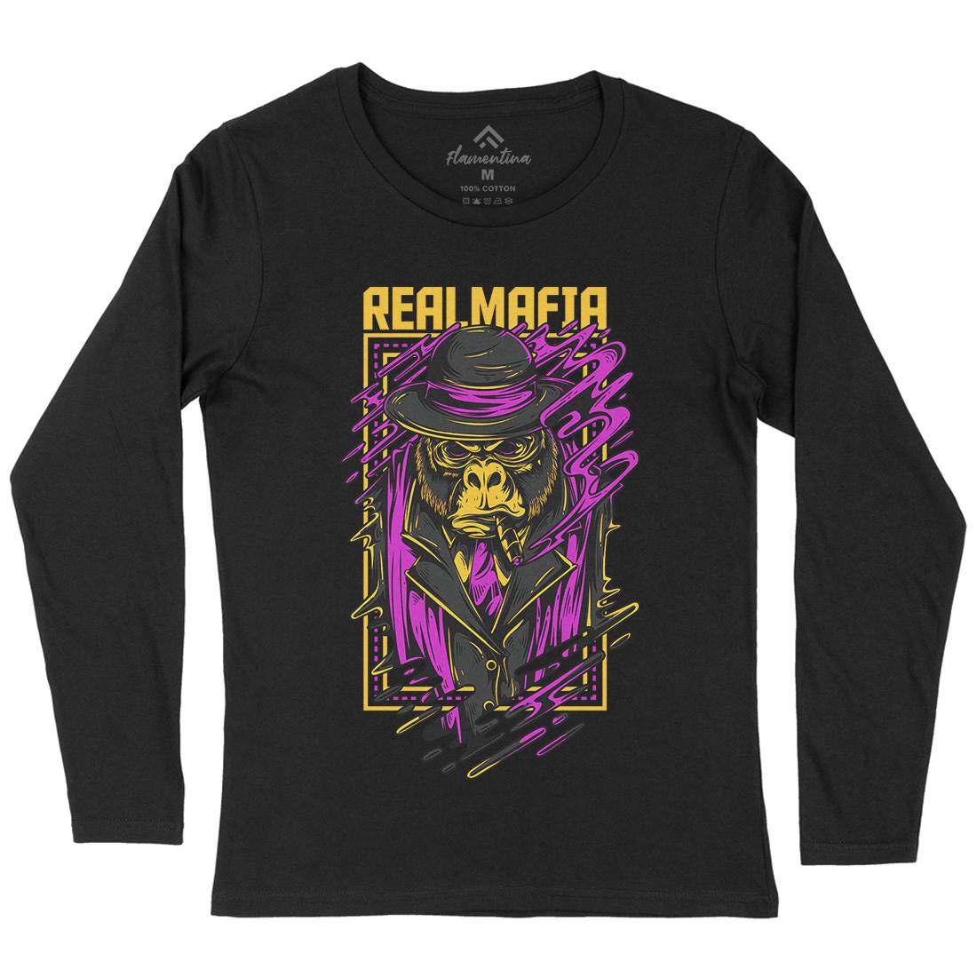 Real Mafia Womens Long Sleeve T-Shirt animals D690