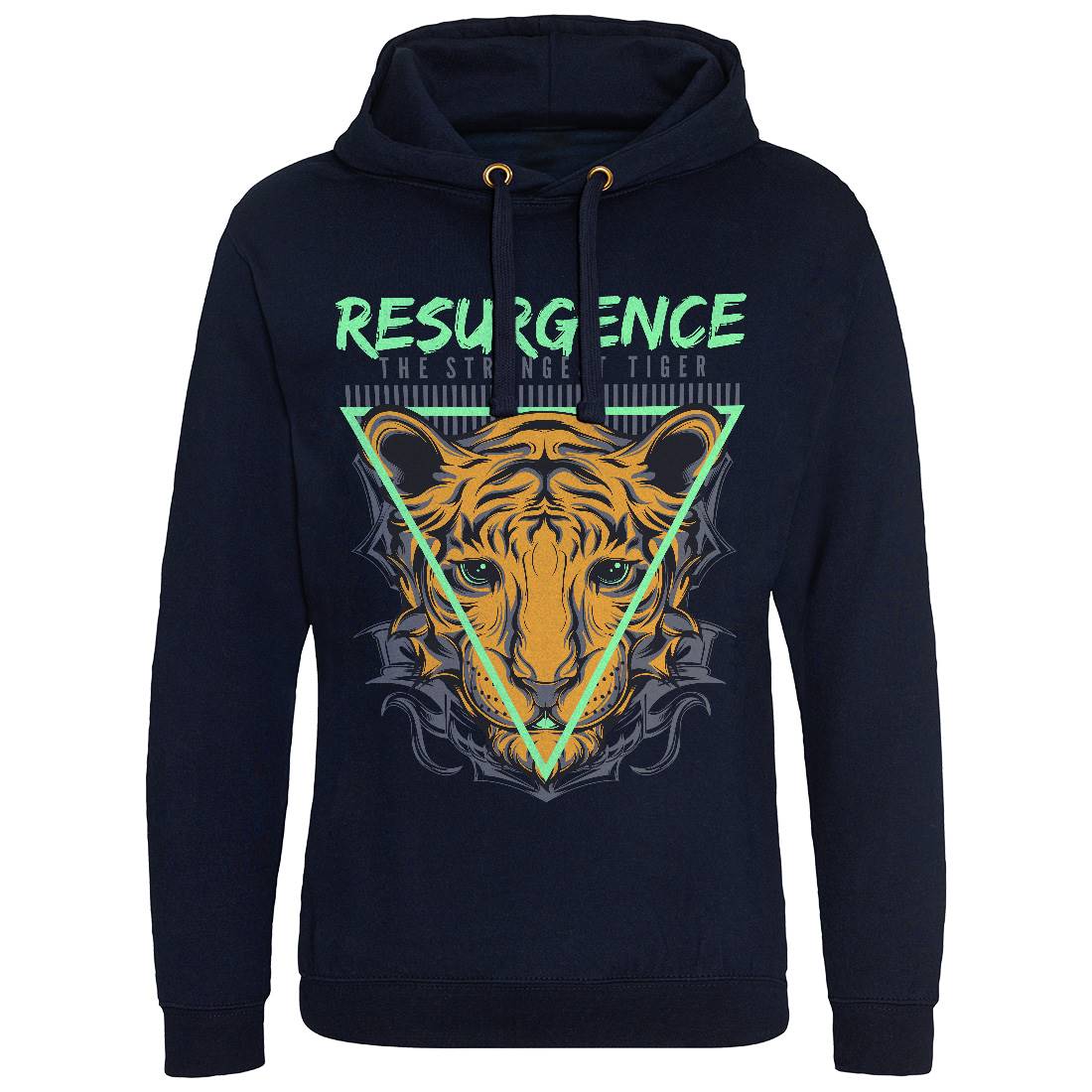 Strongest Tiger Mens Hoodie Without Pocket Animals D695